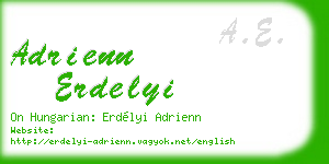 adrienn erdelyi business card